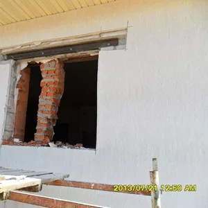 Изготовление окон,  установка металических дверей,  резка бетона без пыл