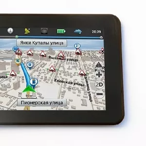 GPS-навигатор для автомобиля с видеорегистратором.