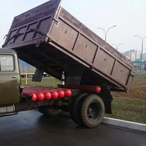 Грузоперевозки ГАЗ-53(самосв., 5т.) Песок, ПГС?кирпич, блоки, вывоз муcора